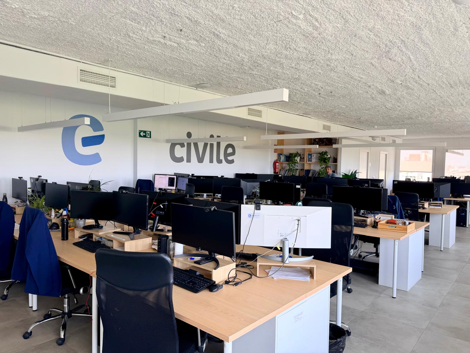 Oficinas de CIVILE ICF – Espacio de trabajo